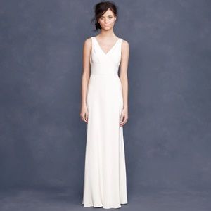 NWT J. Crew Ivory Silk Sofia Wedding Dress